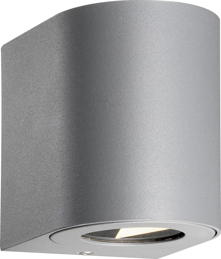 Nordlux - Applique LED da esterno CANTO 2xLED/5,5W/230V IP44 grigio