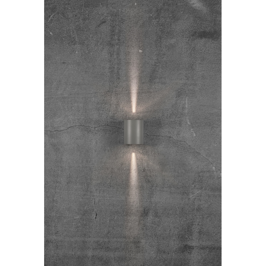 Nordlux - Applique LED da esterno CANTO 2xLED/5,5W/230V IP44 grigio