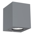 Nordlux - Applique LED da esterno CANTO 2xLED/5W/230V IP44 grigio