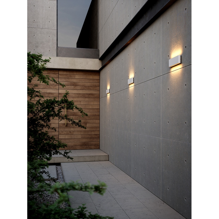 Nordlux - Applique LED da esterno KINVER LED/10W/230V IP54 bianca