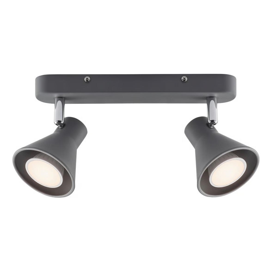 Nordlux - EIK Faretto 2xGU10/35W/230V Grey
