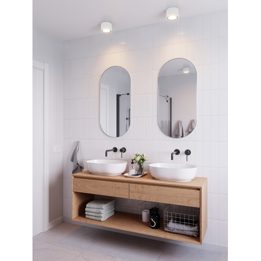 Nordlux - Faretto da bagno dimmerabile LANDON LED/6,5W/230V IP44 bianco