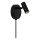 Nordlux - Faretto da parete a LED OMARI LED/3,2W/230V nero