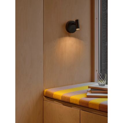 Nordlux - Faretto da parete a LED OMARI LED/3,2W/230V nero