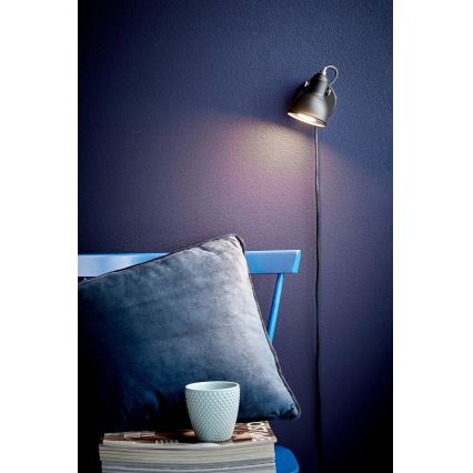 Nordlux - Faretto da parete ASLAK 1xGU10/35W/230V nero