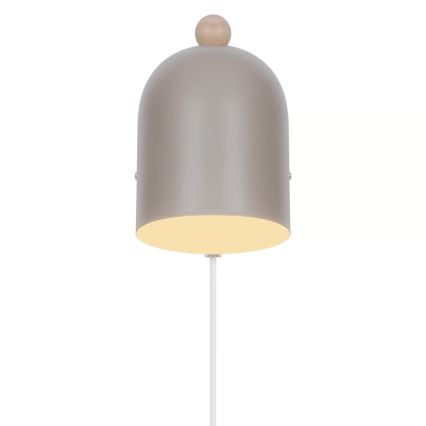 Nordlux - Faretto da parete GASTON 1xE27/15W/230V beige