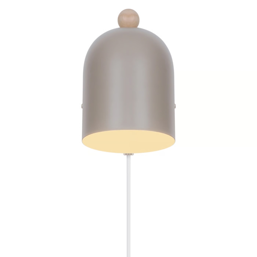Nordlux - Faretto da parete GASTON 1xE27/15W/230V beige
