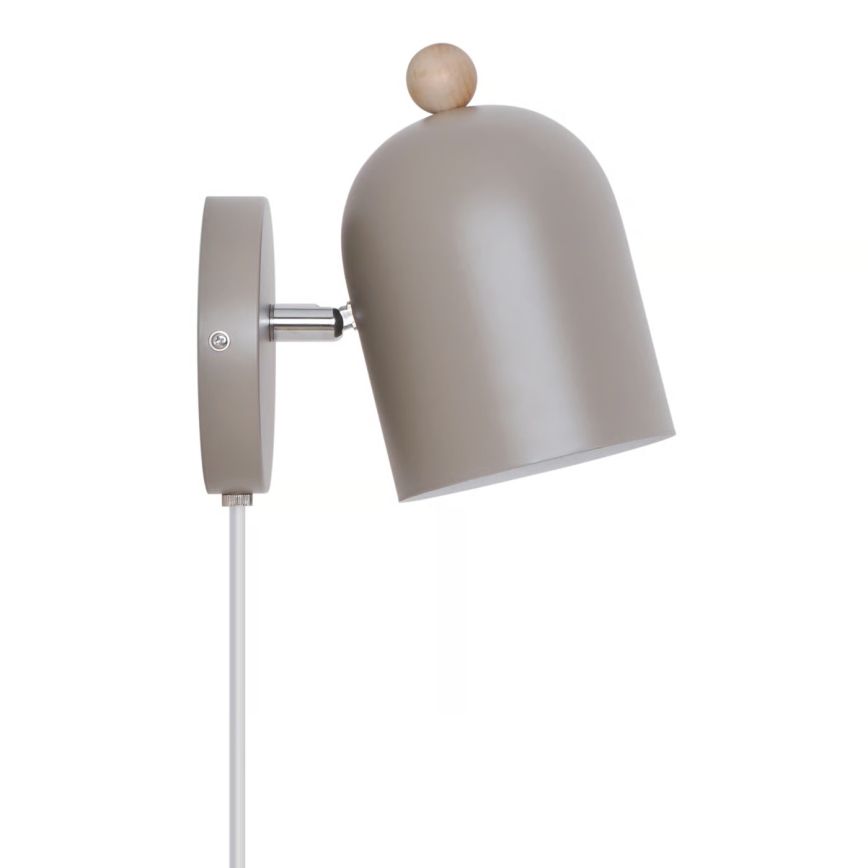 Nordlux - Faretto da parete GASTON 1xE27/15W/230V beige