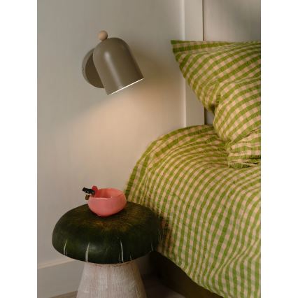 Nordlux - Faretto da parete GASTON 1xE27/15W/230V marrone