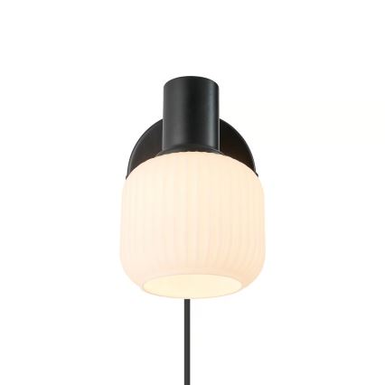 Nordlux - Faretto da parete MILFORD 1xE14/10W/230V nero