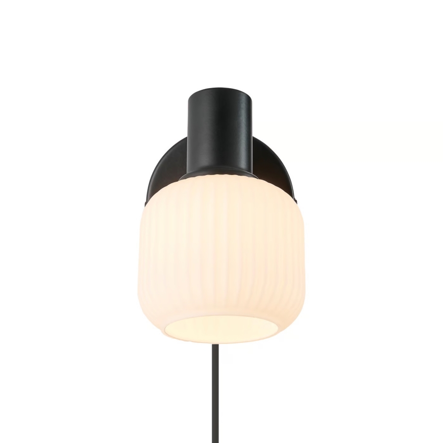 Nordlux - Faretto da parete MILFORD 1xE14/10W/230V nero