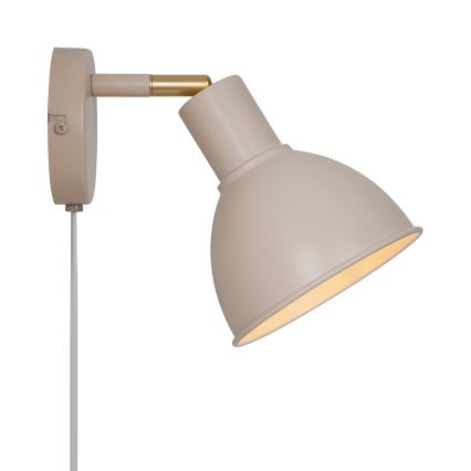 Nordlux - Faretto da parete POP 1xE27/18W/230V beige