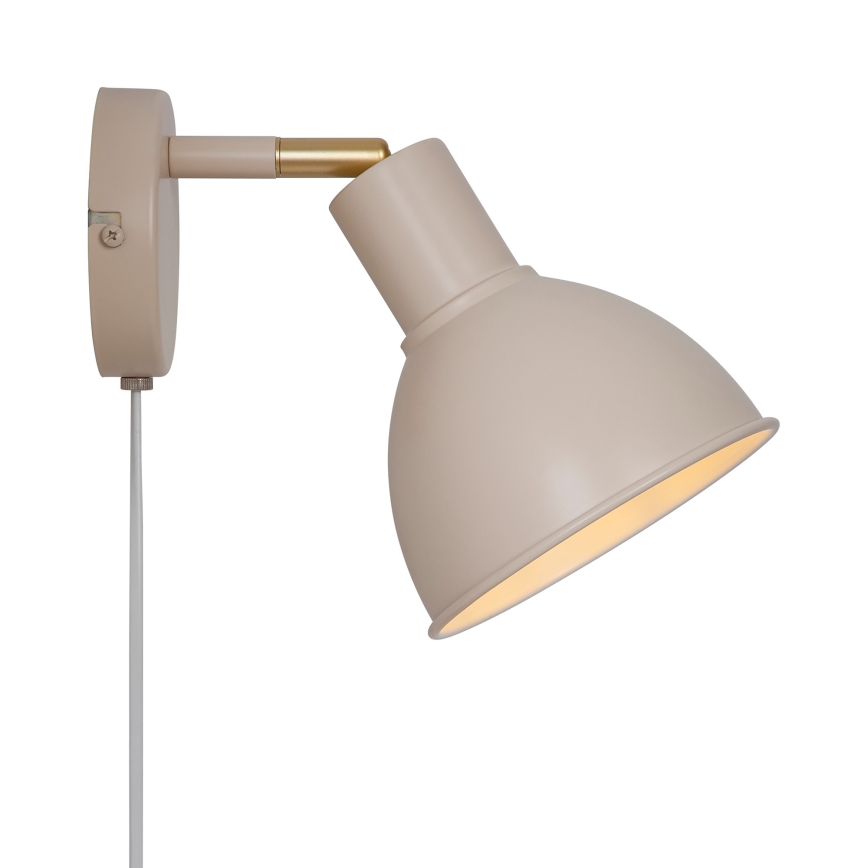 Nordlux - Faretto da parete POP 1xE27/18W/230V beige