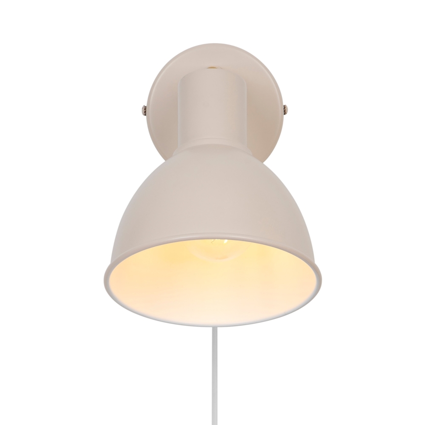 Nordlux - Faretto da parete POP 1xE27/18W/230V beige