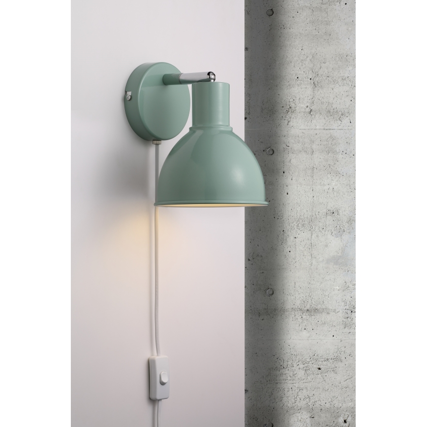 Nordlux - Faretto da parete POP 1xE27/18W/230V menta