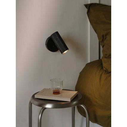 Nordlux - Faretto da parete VICO 1xGU10/5W/230V nero