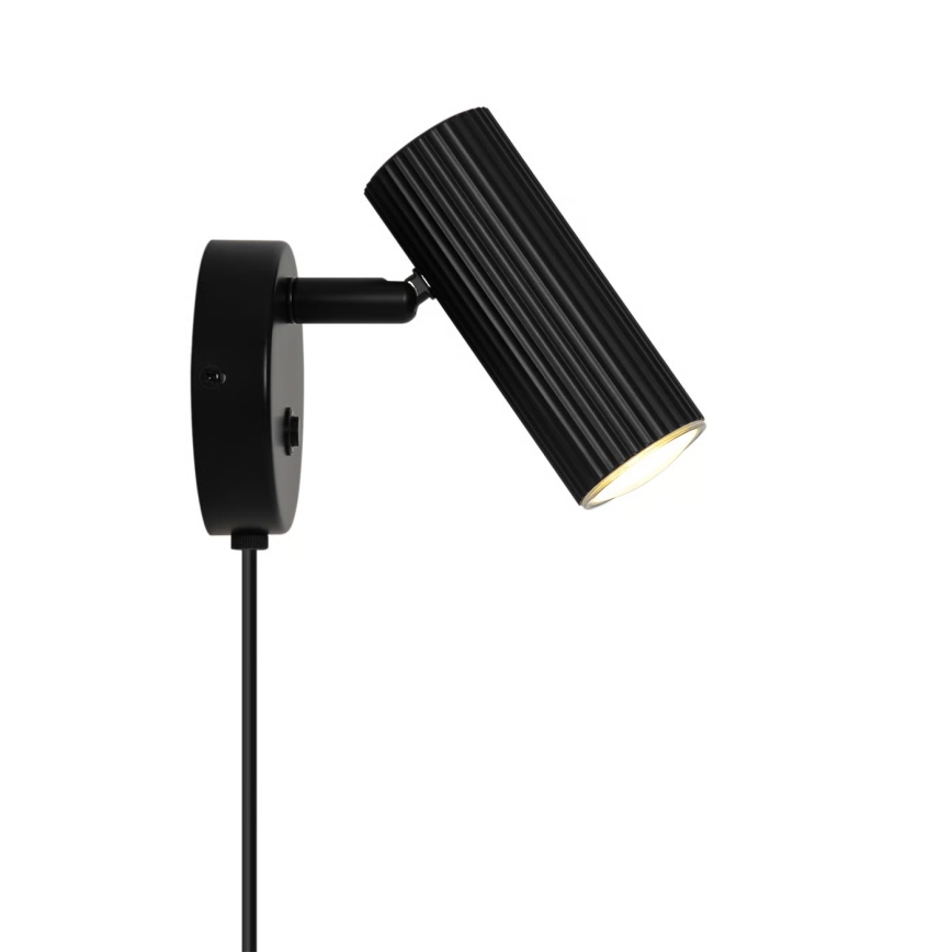 Nordlux - Faretto da parete VICO 1xGU10/5W/230V nero
