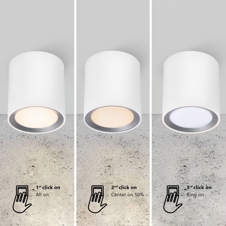 Nordlux - Lampada da incasso LED per bagno LANDON LED/6,5W/230V IP44 bianco