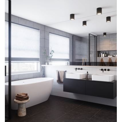 Nordlux - Lampada da incasso LED per bagno LANDON LED/6,5W/230V IP44 nero