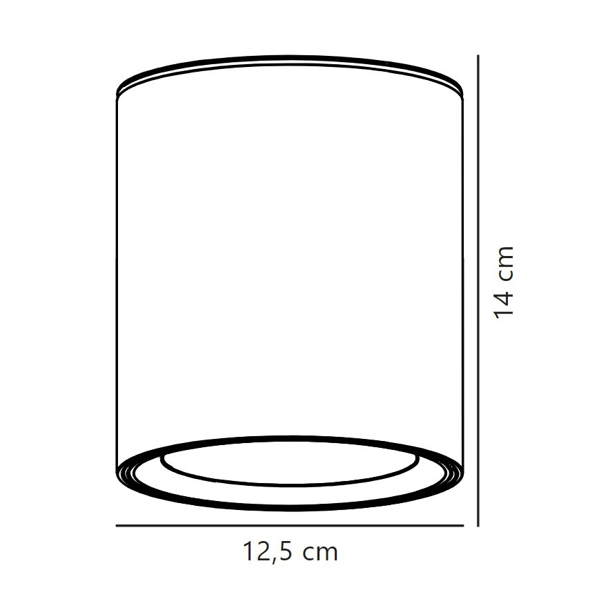 Nordlux - Lampada da incasso LED per bagno LANDON LED/6,5W/230V IP44 nero