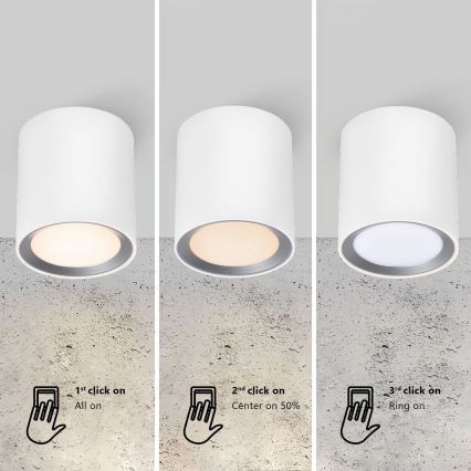 Nordlux - Faretto LED da bagno LANDON LED/6,5W/230V IP44 bianco