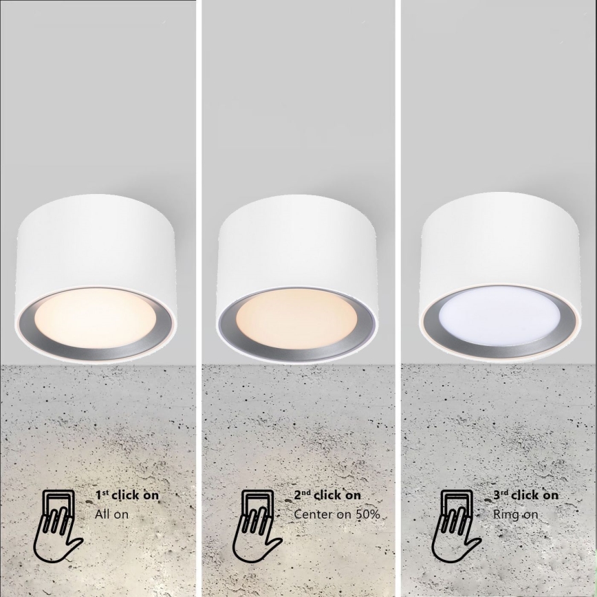 Nordlux - Faretto LED da bagno LANDON LED/6,5W/230V IP44 bianco