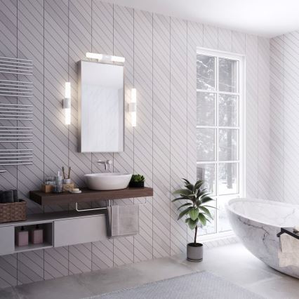 Nordlux - Illuminazione a LED per specchi da bagno HELVA LED/9W/230V 3000K IP44