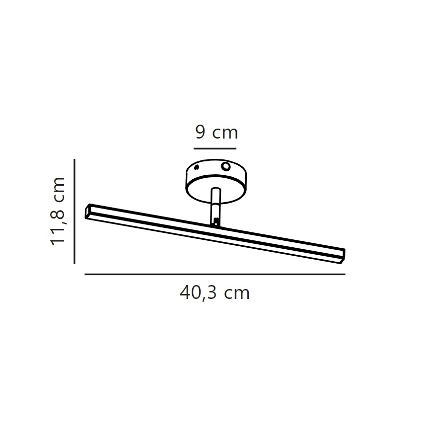 Nordlux - Illuminazione a LED per specchi da bagno IP LED/6,2W/230V IP44 40 cm bianco