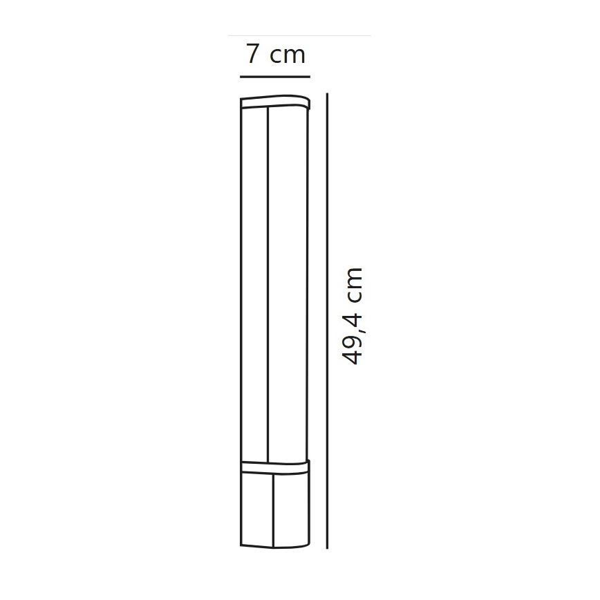 Nordlux - Illuminazione a LED per specchi da bagno MALAIKA LED/6W/230V 3000K IP44 bianco