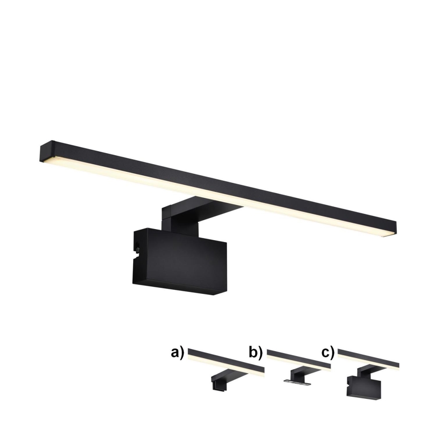 Nordlux - Illuminazione a LED per specchi da bagno MARLEE LED/8,9W/230V IP44 nero