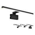 Nordlux - Illuminazione a LED per specchio da bagno MARLEE LED/8,9W/230V IP44 4000K 50 cm nero