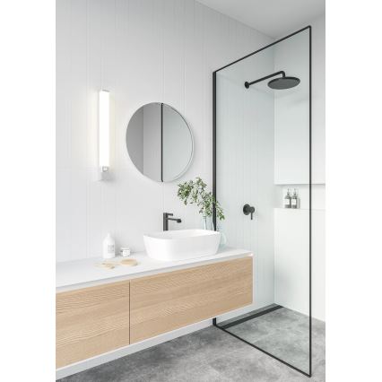 Nordlux - illuminazione LED dimmerabile per specchio da bagno con presa SJAVER LED/15W/230V IP44 60 cm bianco