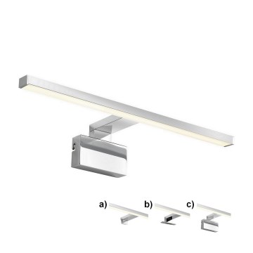 Nordlux - Illuminazione LED per specchio da bagno MARLEE LED/8,9W/230V IP44 3000K 50 cm cromo lucido