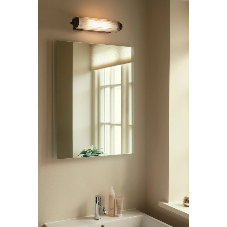 Nordlux - Illuminazione per specchio da bagno NIMAL 2xE14/25W/230V IP44 nero