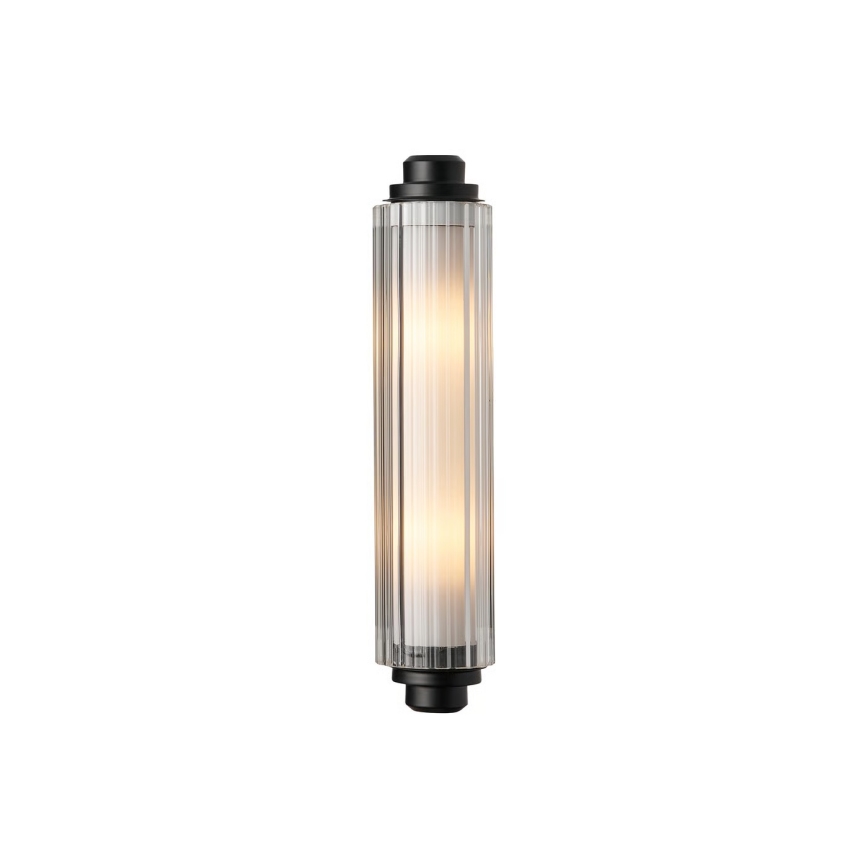 Nordlux - Illuminazione per specchio da bagno NIMAL 2xE14/25W/230V IP44 nero
