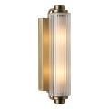 Nordlux - Illuminazione per specchio da bagno NIMAL 2xE14/25W/230V IP44 ottone