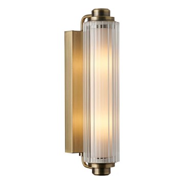 Nordlux - Illuminazione per specchio da bagno NIMAL 2xE14/25W/230V IP44 ottone
