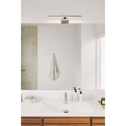 Nordlux - Illuminazione LED per specchio da bagno MARLEE LED/8,9W/230V IP44 3000K 50 cm cromo lucido