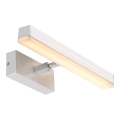 Nordlux - Illuminazione specchio da bagno LED dimmerabile OTIS LED/14W/230V IP44 40 cm argento