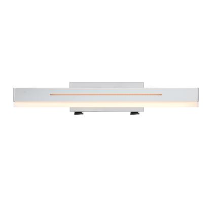 Nordlux - Illuminazione specchio da bagno LED dimmerabile OTIS LED/14W/230V IP44 40 cm argento