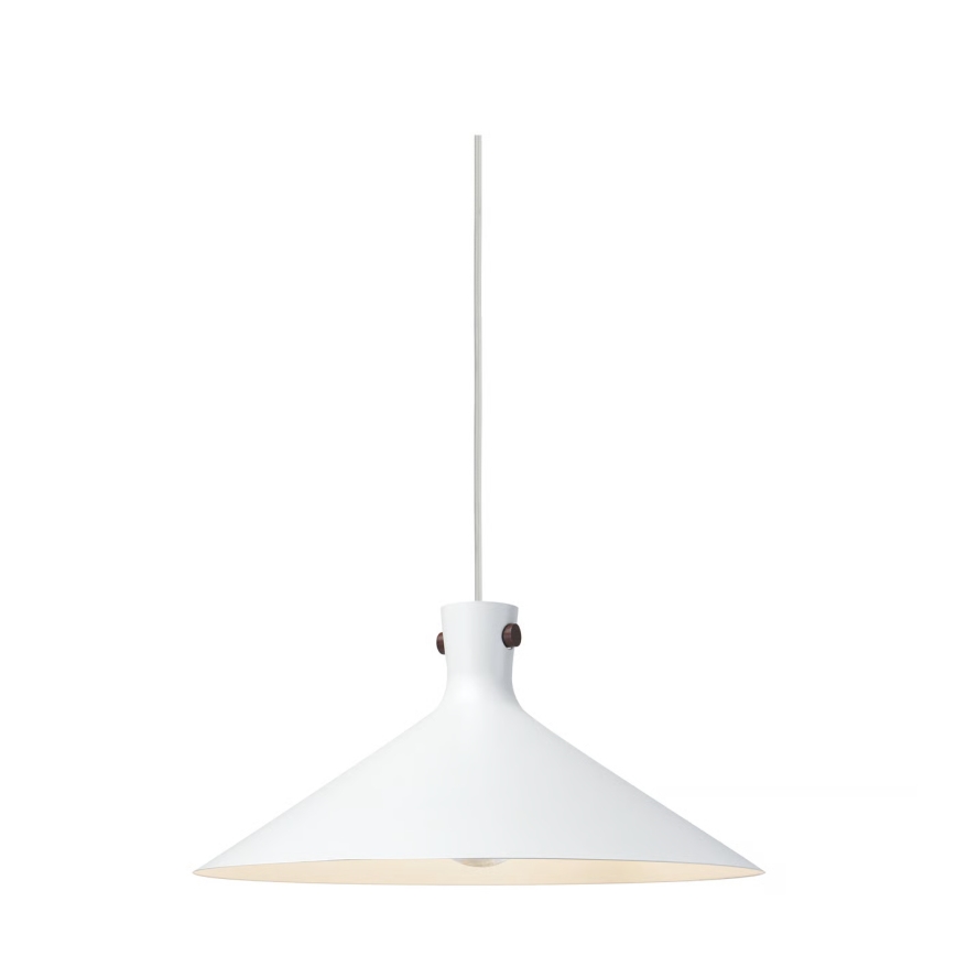 Nordlux - Lampada a sospensione con cavo DORINA 1xE27/60W/230V bianco Ø 45 cm