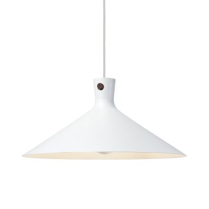Nordlux - Lampada a sospensione con cavo DORINA 1xE27/60W/230V bianco Ø 45 cm