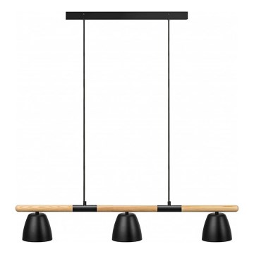 Nordlux - Lampada a sospensione con cavo THEO 3xGU10/35W/230V