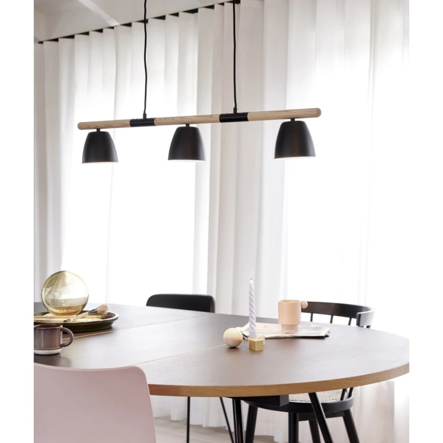 Nordlux - Lampada a sospensione con cavo THEO 3xGU10/35W/230V
