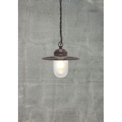 Nordlux - Lampada a sospensione da esterno LUXEMBOURG 1xE27/60W/230V IP33