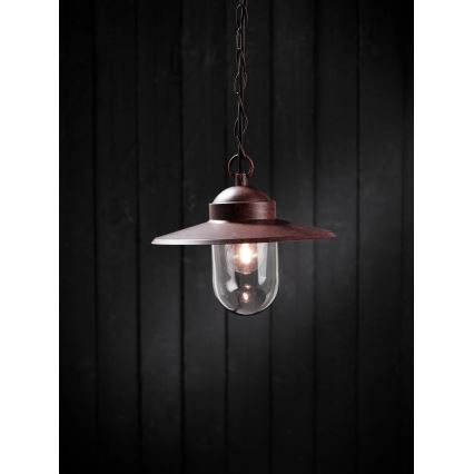 Nordlux - Lampada a sospensione da esterno LUXEMBOURG 1xE27/60W/230V IP33