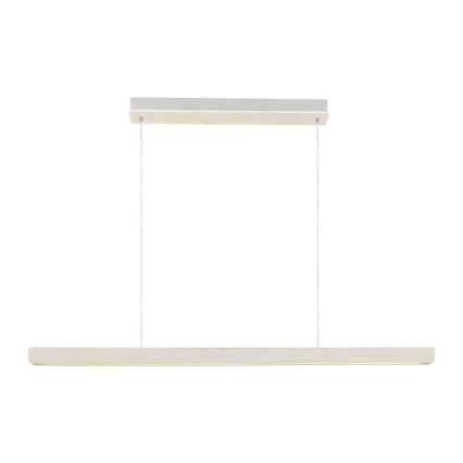 Nordlux - Lampada a sospensione LED dimmerabile su cavo ILGAS LED/47W/230V 3000K bianco/frassino 115 cm