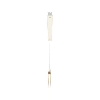 Nordlux - Lampada a sospensione LED dimmerabile su cavo ILGAS LED/47W/230V 3000K bianco/frassino 115 cm