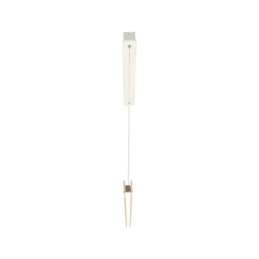 Nordlux - Lampada a sospensione LED dimmerabile su cavo ILGAS LED/47W/230V 3000K bianco/frassino 115 cm