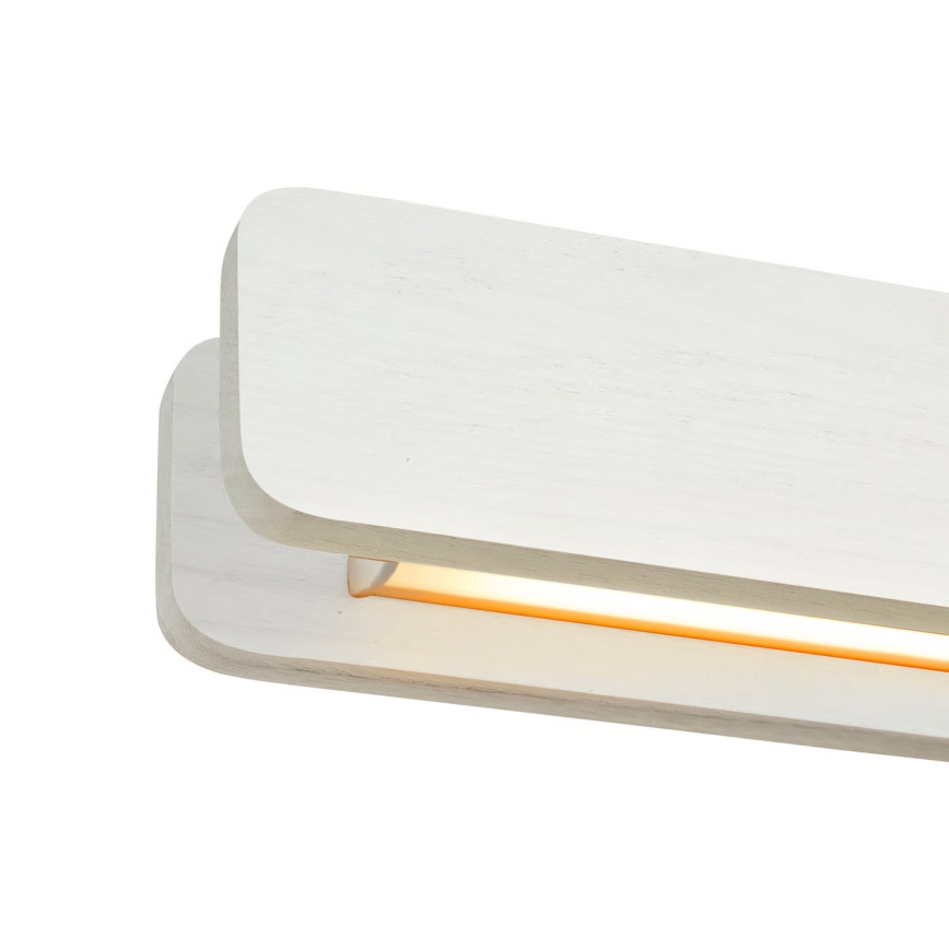 Nordlux - Lampada a sospensione LED dimmerabile su cavo ILGAS LED/47W/230V 3000K bianco/frassino 115 cm